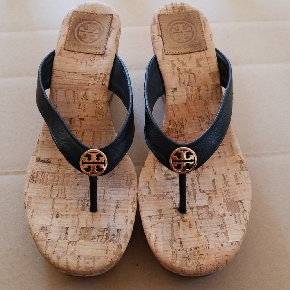 **sold**Tory Burch Size 7 Wedge Sandals
